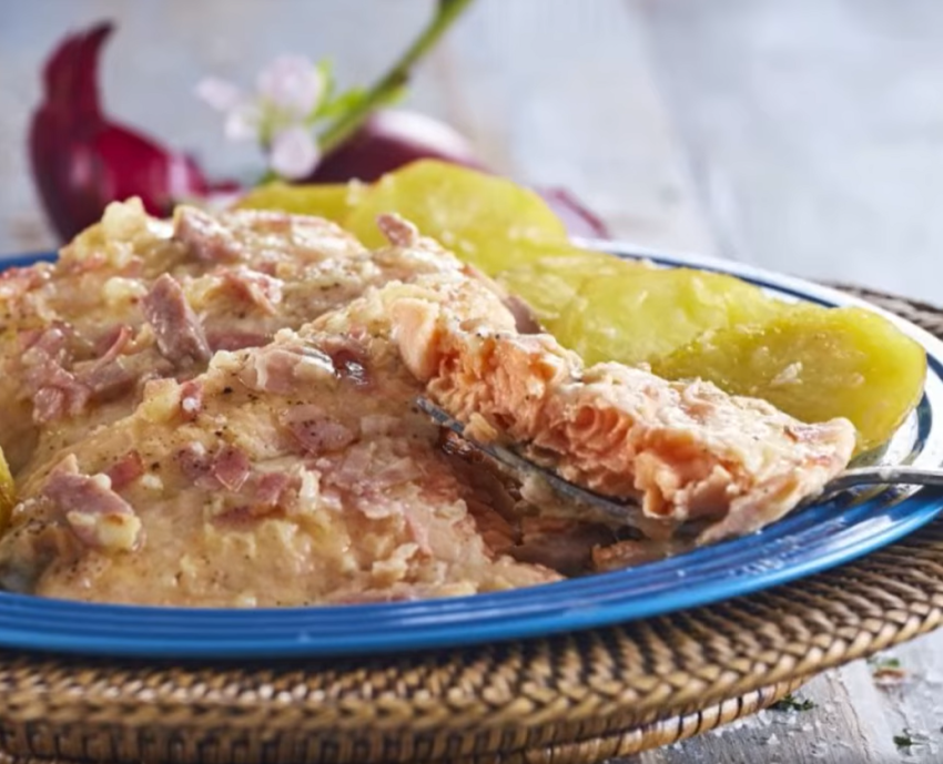Salmão à Espanhola